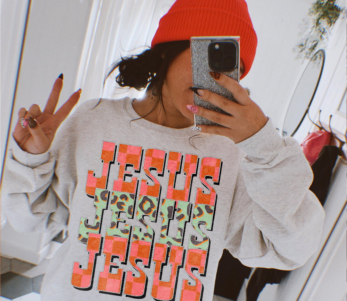 JESUS Crewneck