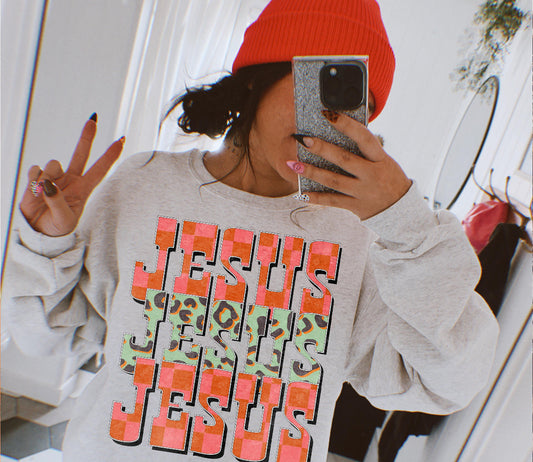 JESUS Crewneck