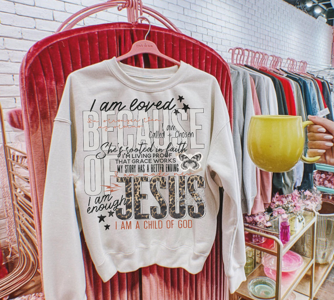 Because of Jesus