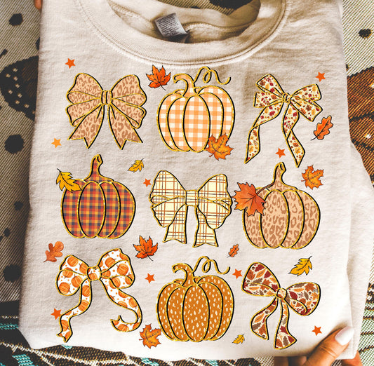 Preppy Pumpkins & Bows