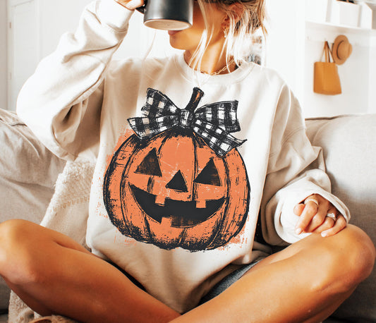 Preppy Fall Pumpkin