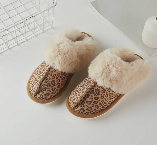 Leopard Home Slippers