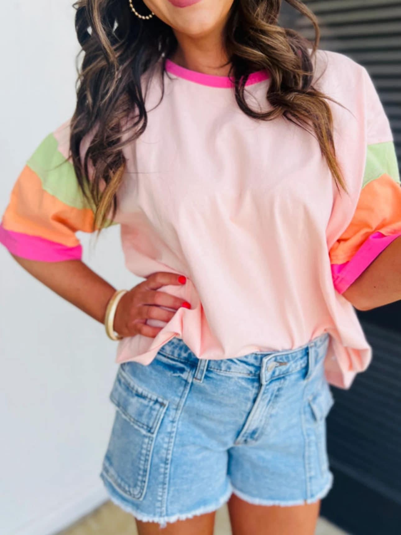 Color Block Tee