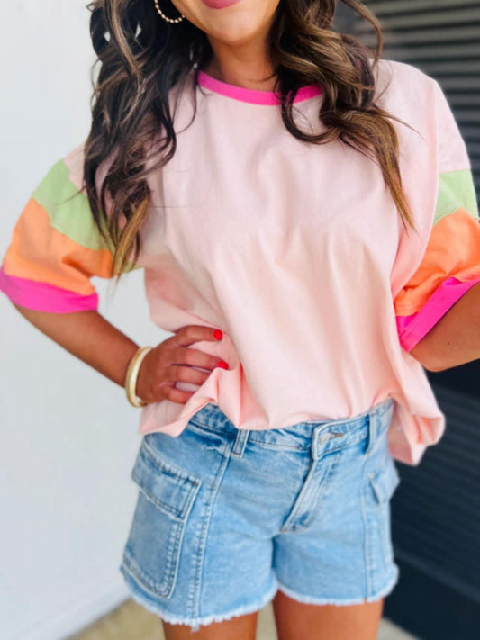Color Block Tee