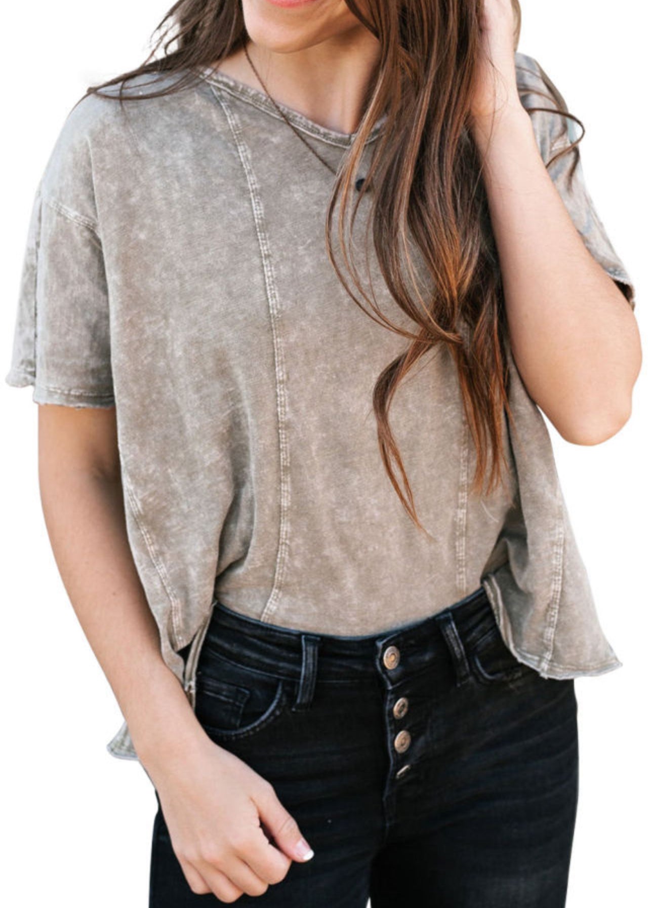 Gray Washed T-shirt